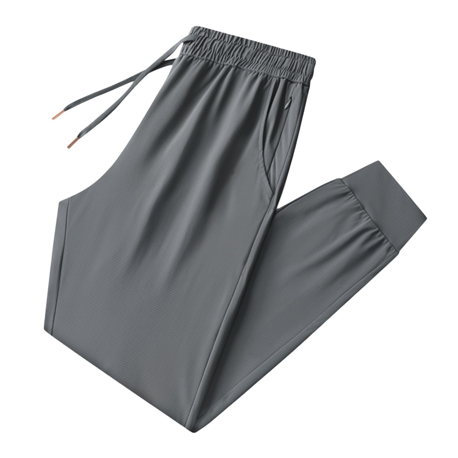 thumbnail image 4 of Pantalones casuales elásticos de cintura alta para mujer - Poliéster, transpirables - para deporte, yoga y uso diario, 4 of 4